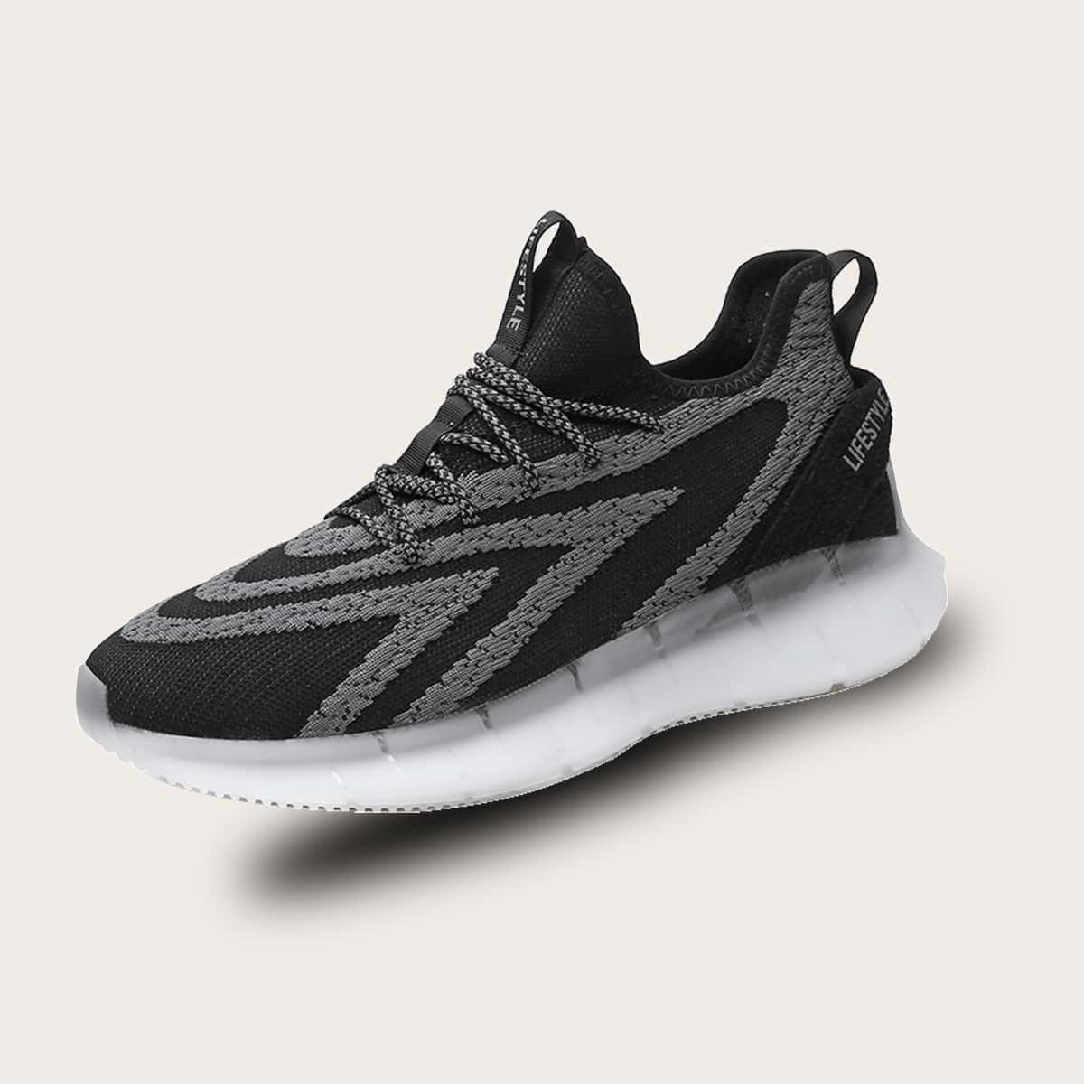 

Guys Lace-up Front Low Top Sneakers, Black