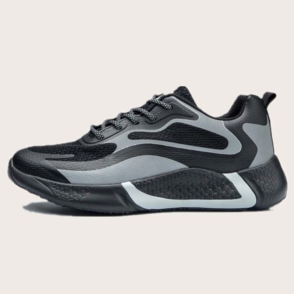 

Men Lace-up Front Wide Fit Sneakers, Multicolor