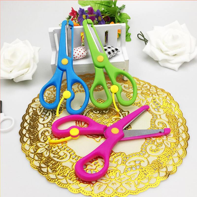 

1pc Child Safety Resin Random Scissor, Multicolor