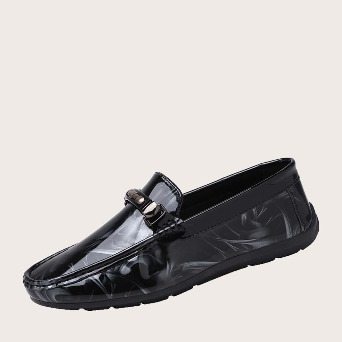 

Guys Slip On Loafers, Black