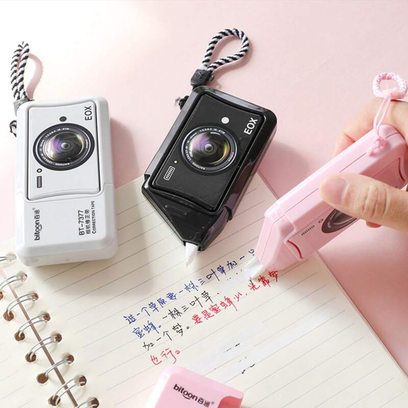 

1pc Camera Design Random Correction Tape, Multicolor