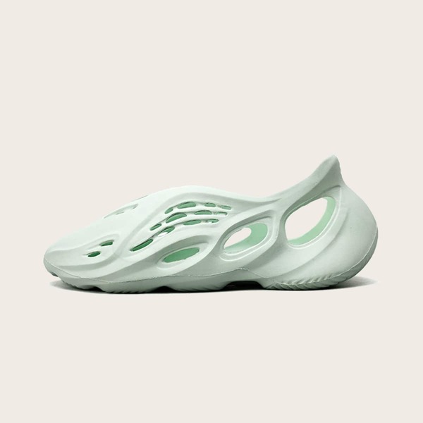 

Men Slip On Cut-out Sandals, Green