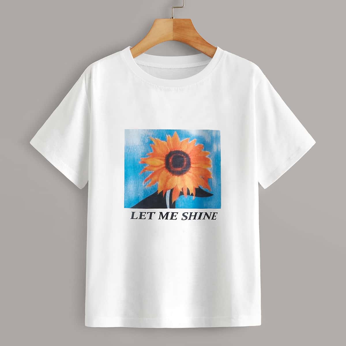 

Sunflower Graphic Tee, White