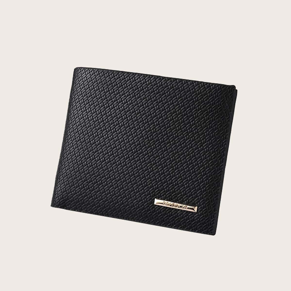 

Guys Minimalist Purse, Black