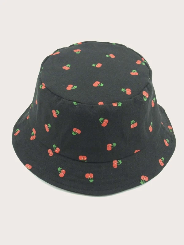 cherry bucket hat