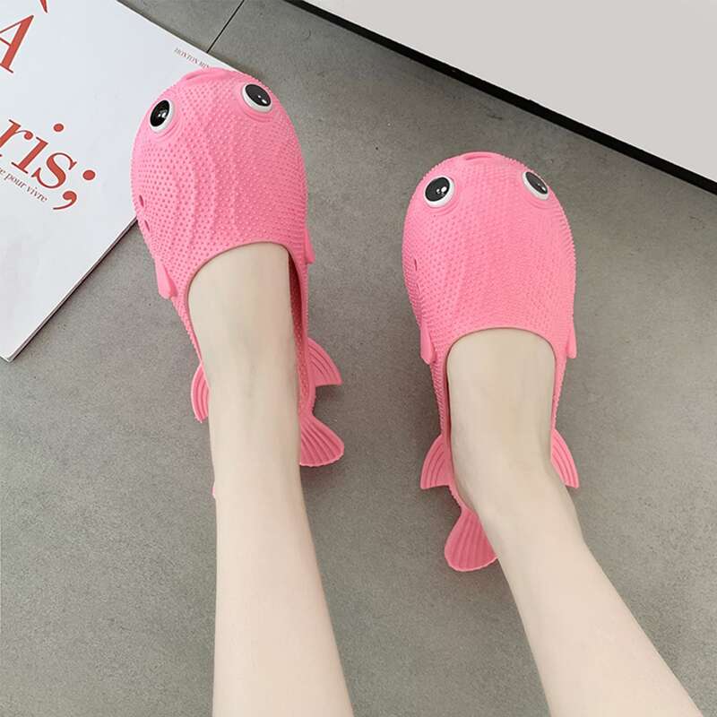 

Fish Design Sliders, Pink