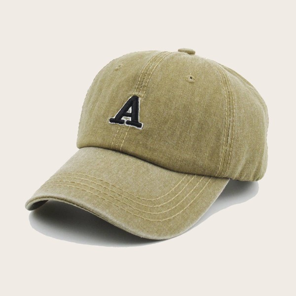 

Men Embroidered Baseball Cap, Khaki