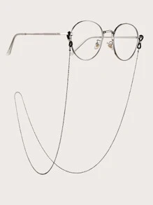 2 piezas cadena de gafas metálica de hombres - Multicolor - Ver 8