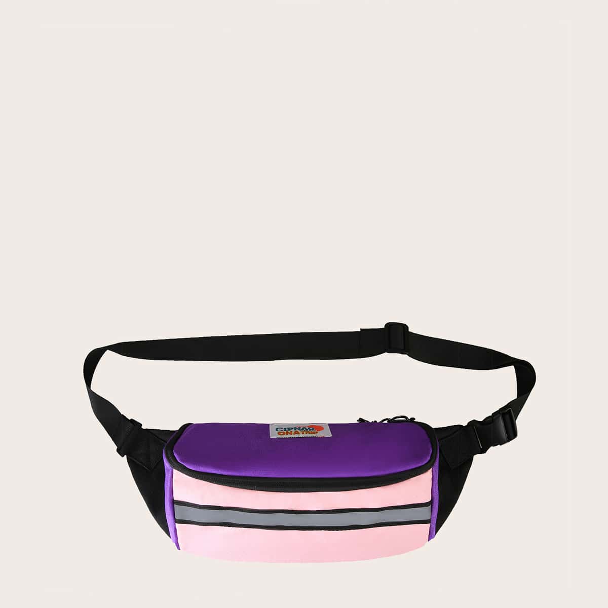 

Color Block Fanny Pack, Multicolor