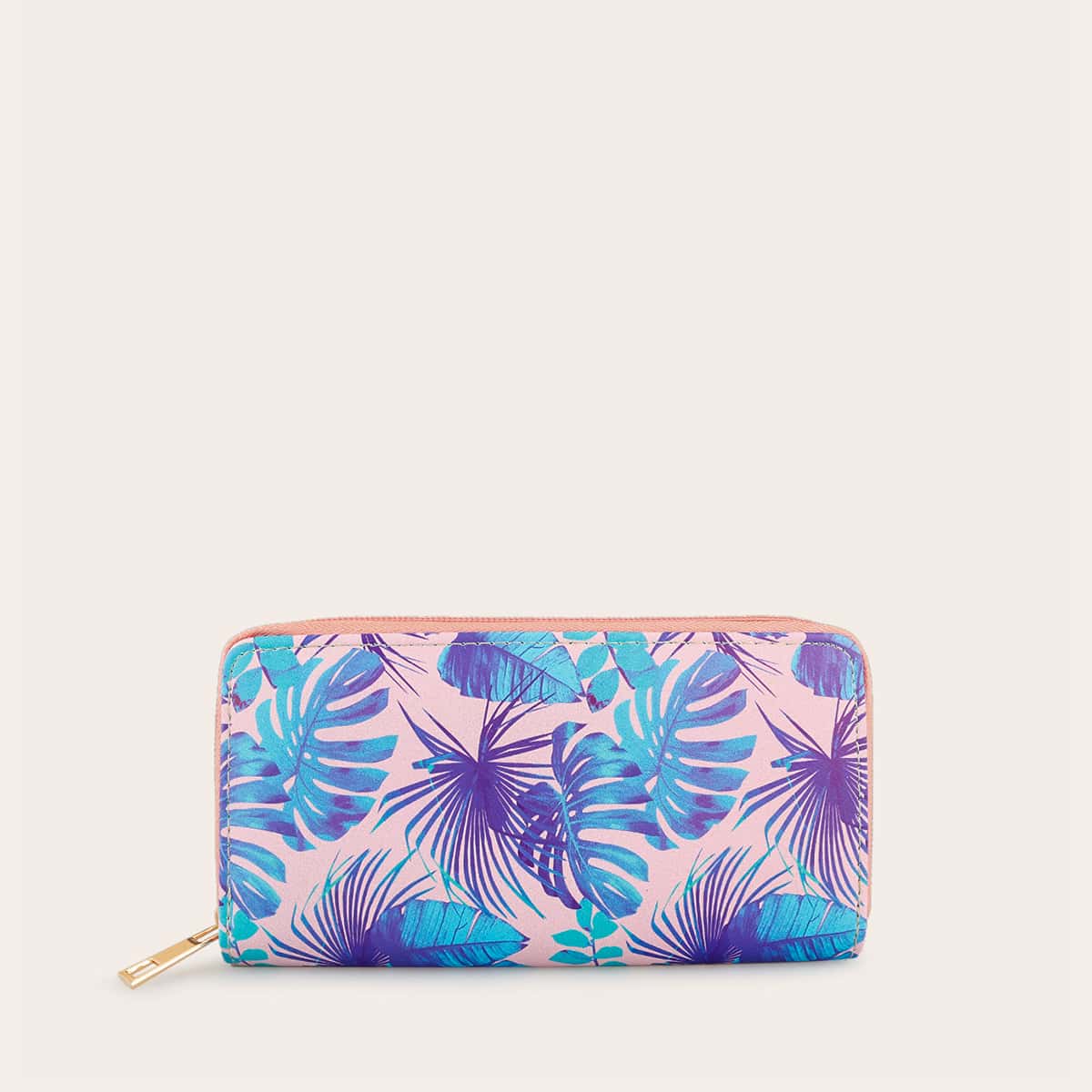 

Leaf Print Purse, Multicolor