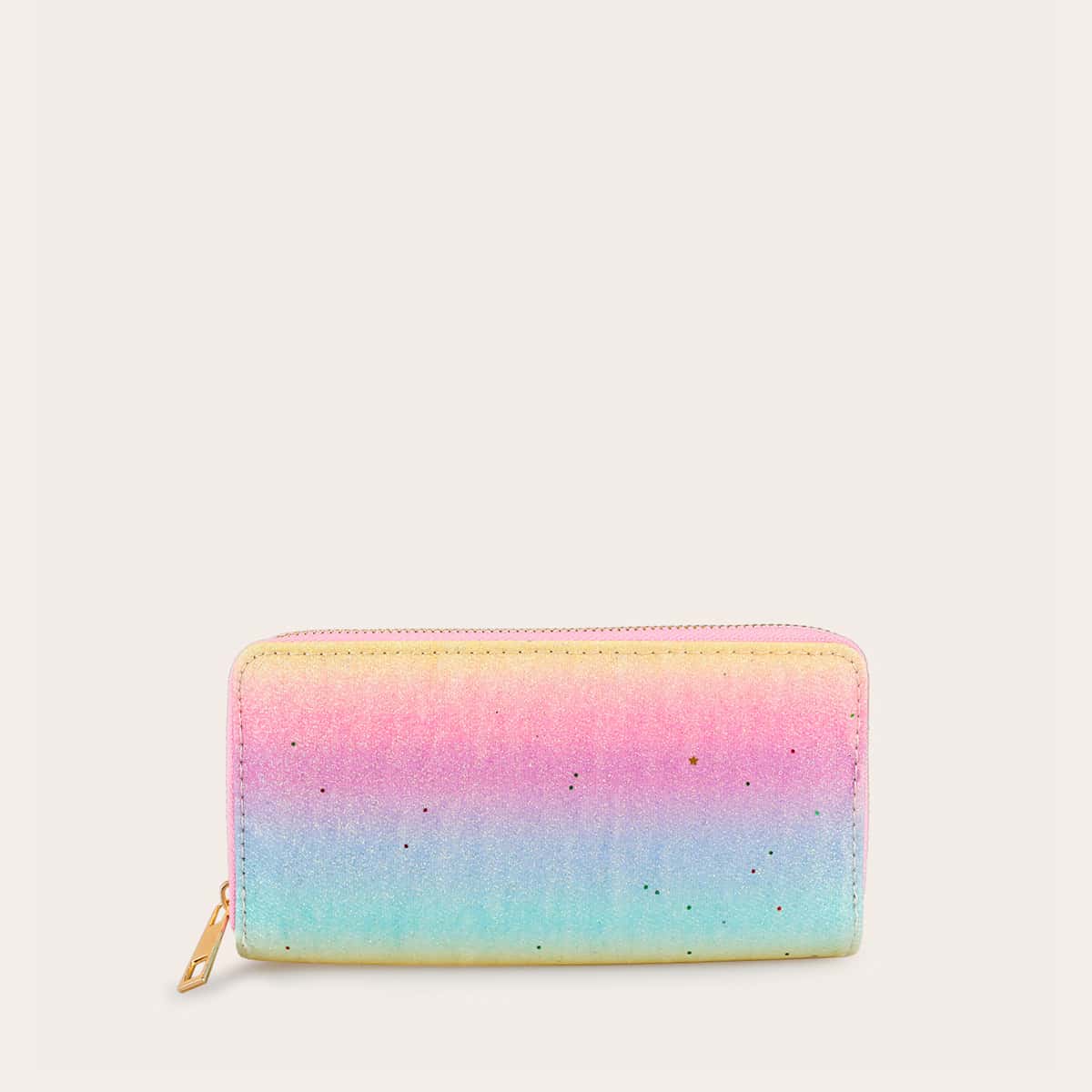 

Gradient Zip Around Purse, Multicolor