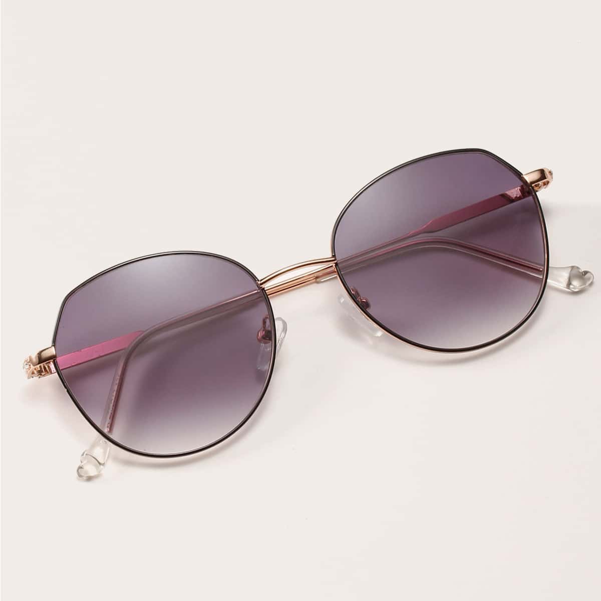 

Metal Frame Sunglasses, Purple