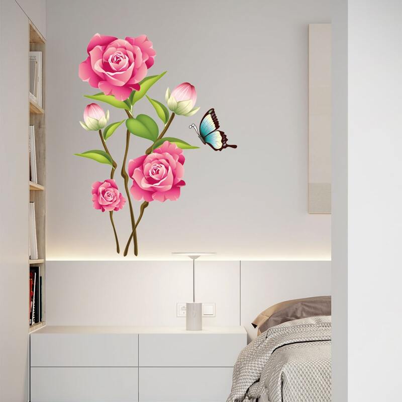 

Floral Pattern Wall Sticker, Multicolor
