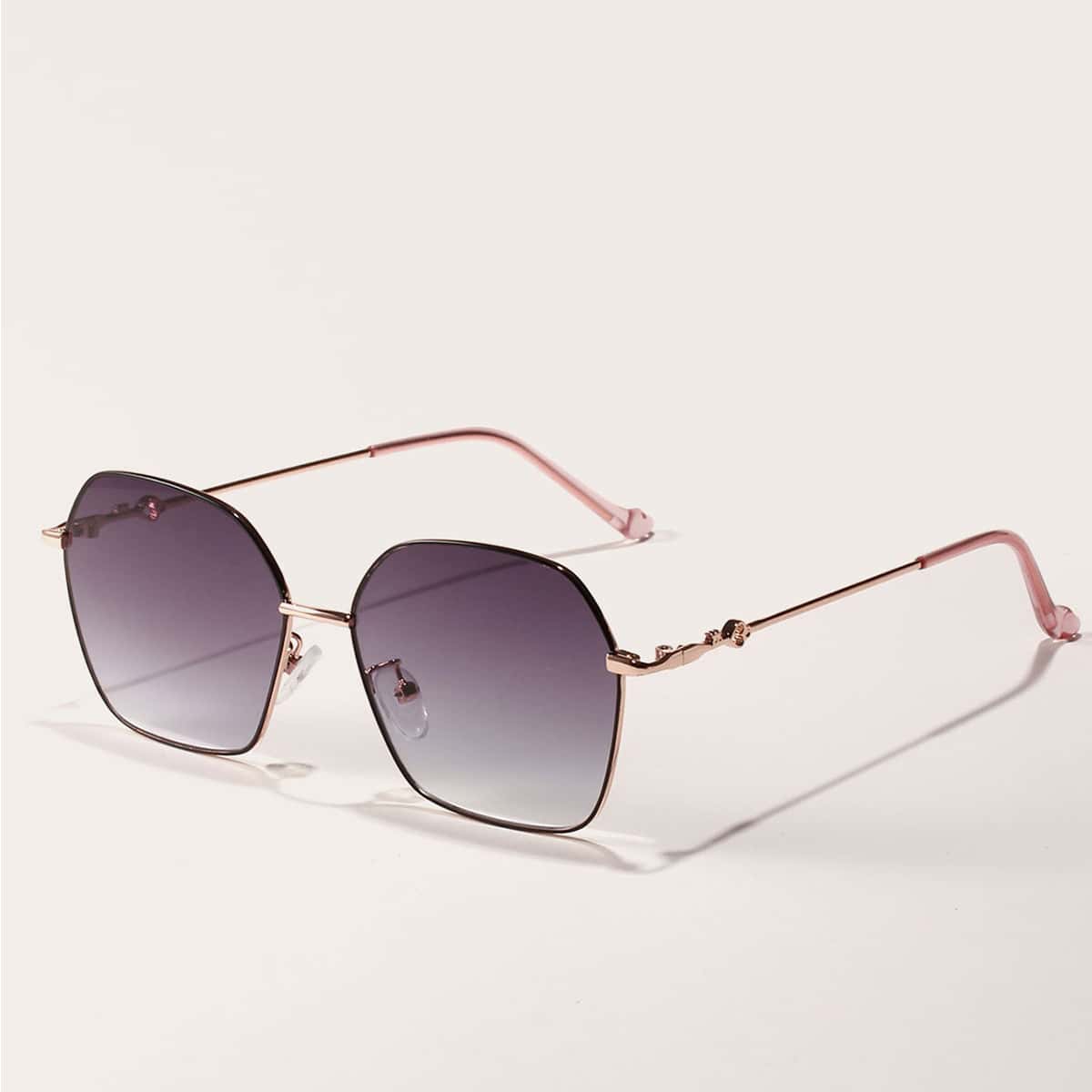 

Metal Frame Sunglasses, Blue