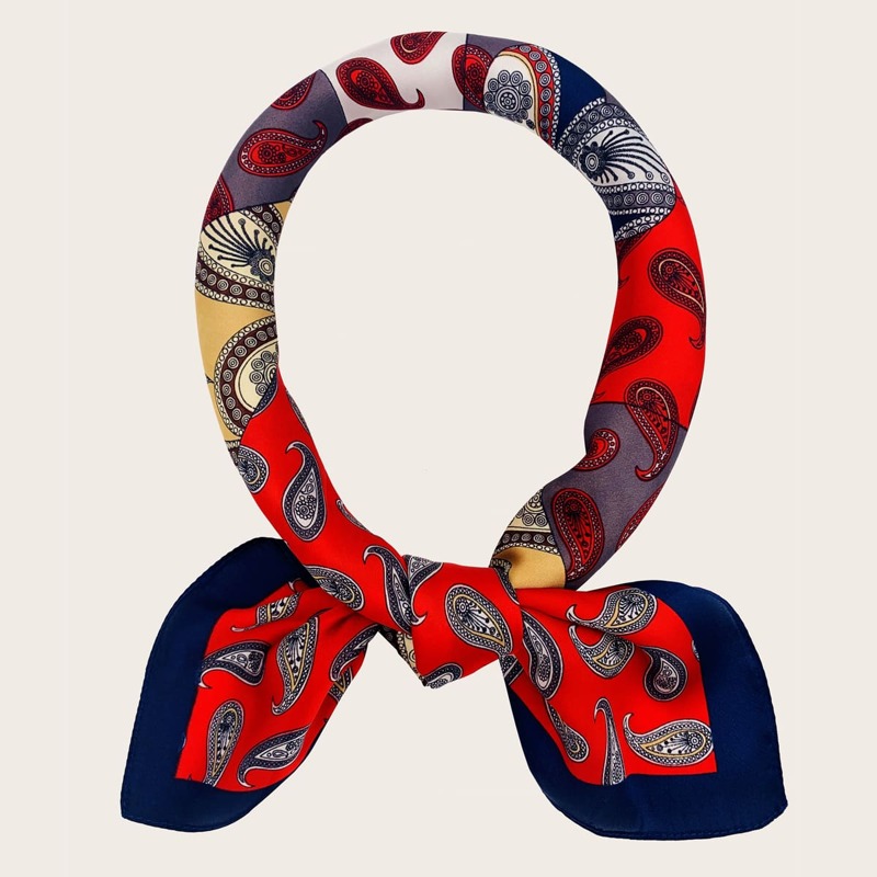 

Paisley Pattern Bandana, Multicolor