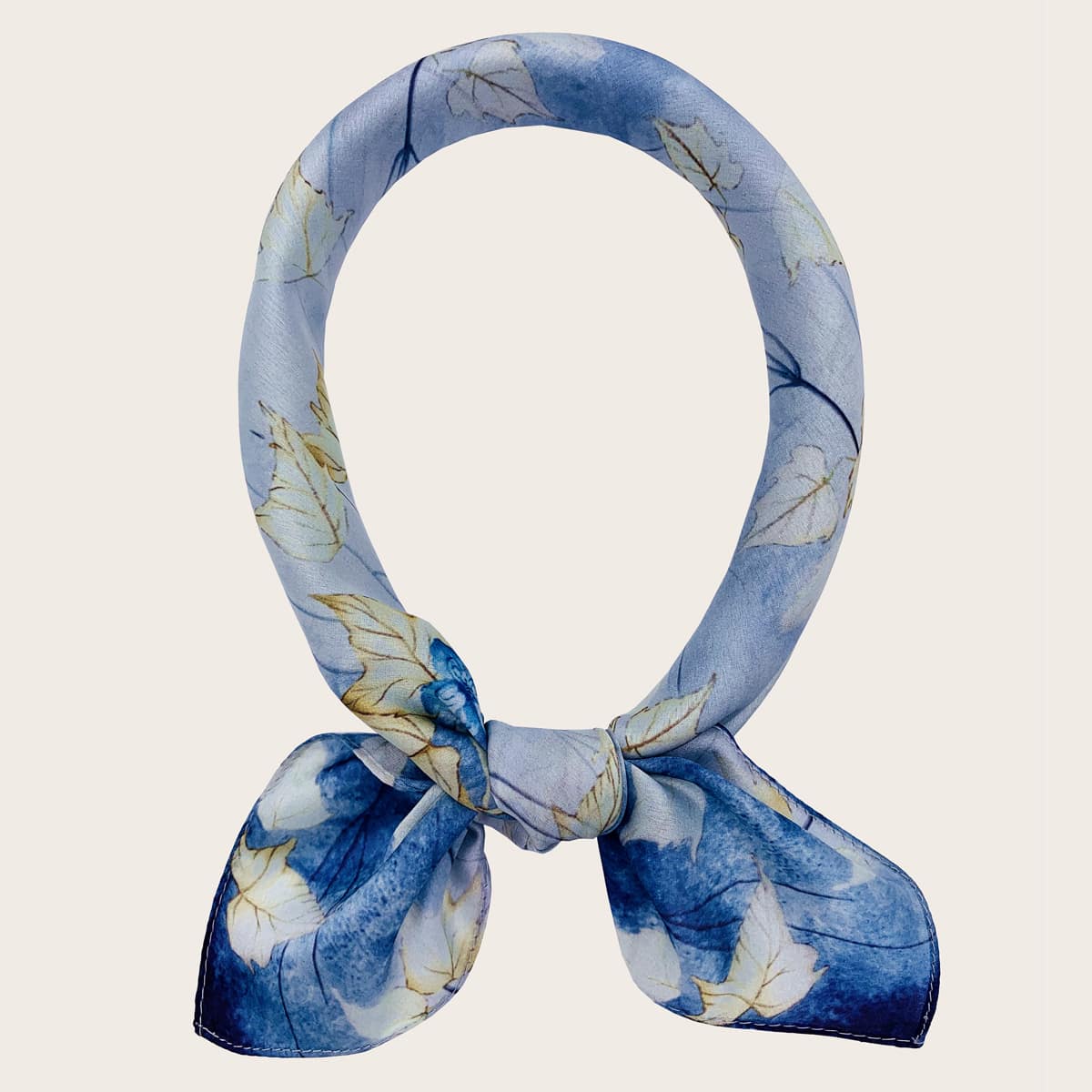 

Floral Pattern Bandana, Blue