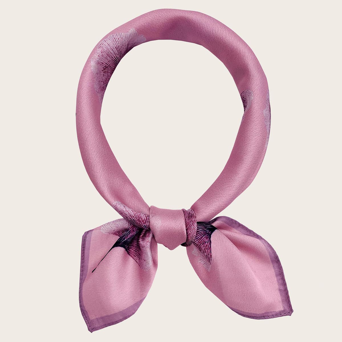 

Floral Pattern Bandana, Pink
