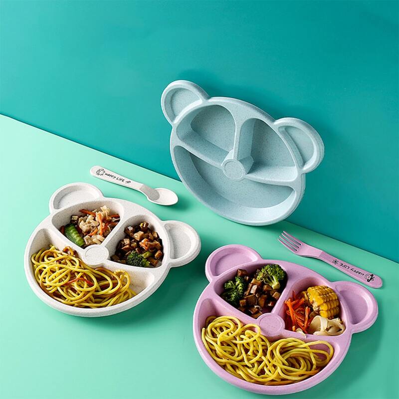 

3pcs Kids Cartoon Cutlery Set, Multicolor