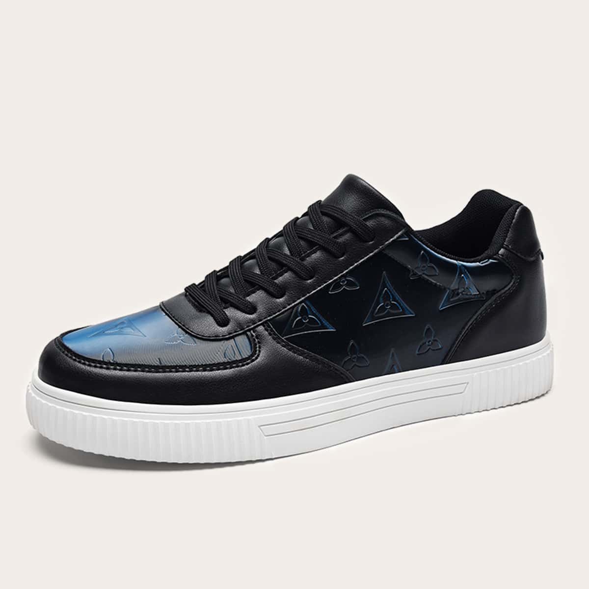 

Guys Lace-up Front Sneakers, Black