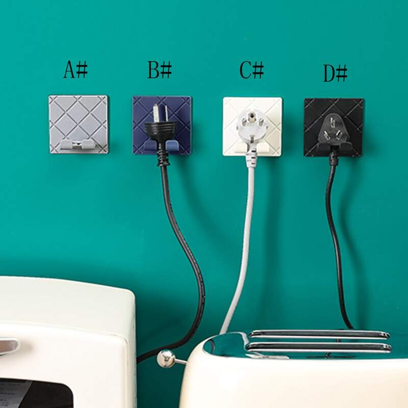 

1pc Solid Plug Wall Hook, Multicolor