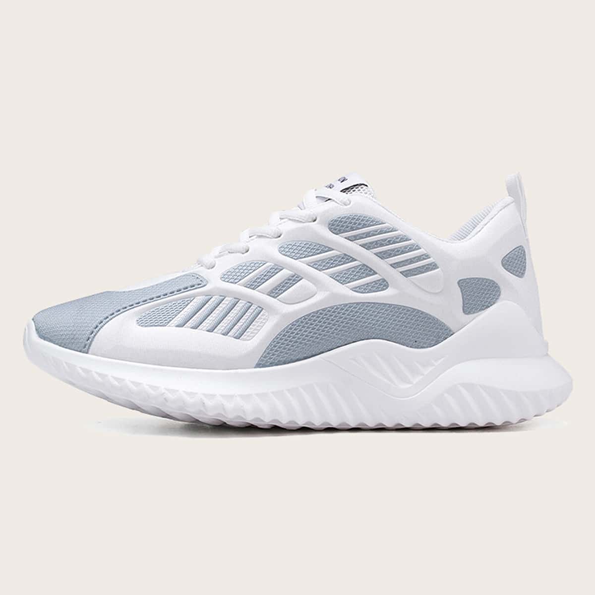 

Guys Lace-up Front Chunky Sneakers, Grey