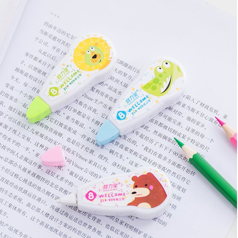 

1pc Cartoon Graphic Random Correction Tape, Multicolor