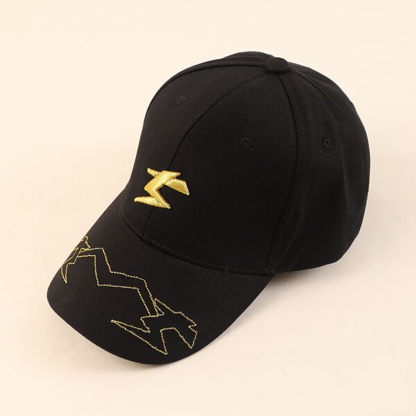 

Embroidery Baseball Cap, Black