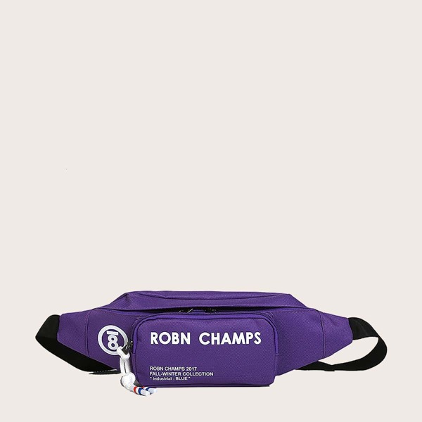 

Пакет Fanny Pack с графическим карманом для девочек, Пурпурный