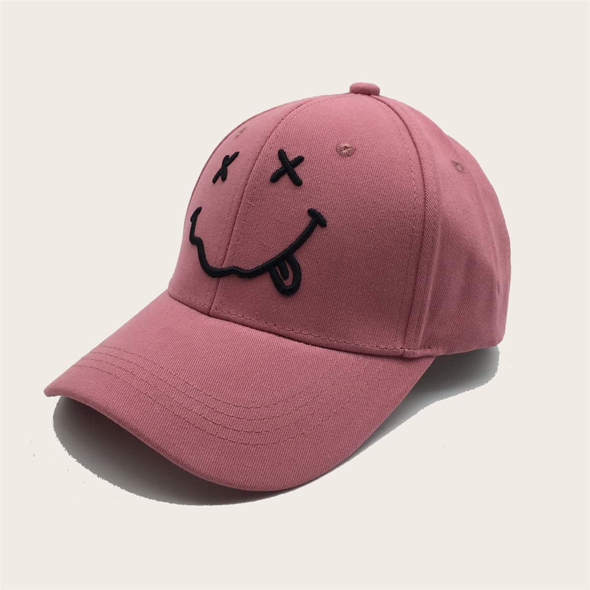 

Embroidery Baseball Cap, Pink