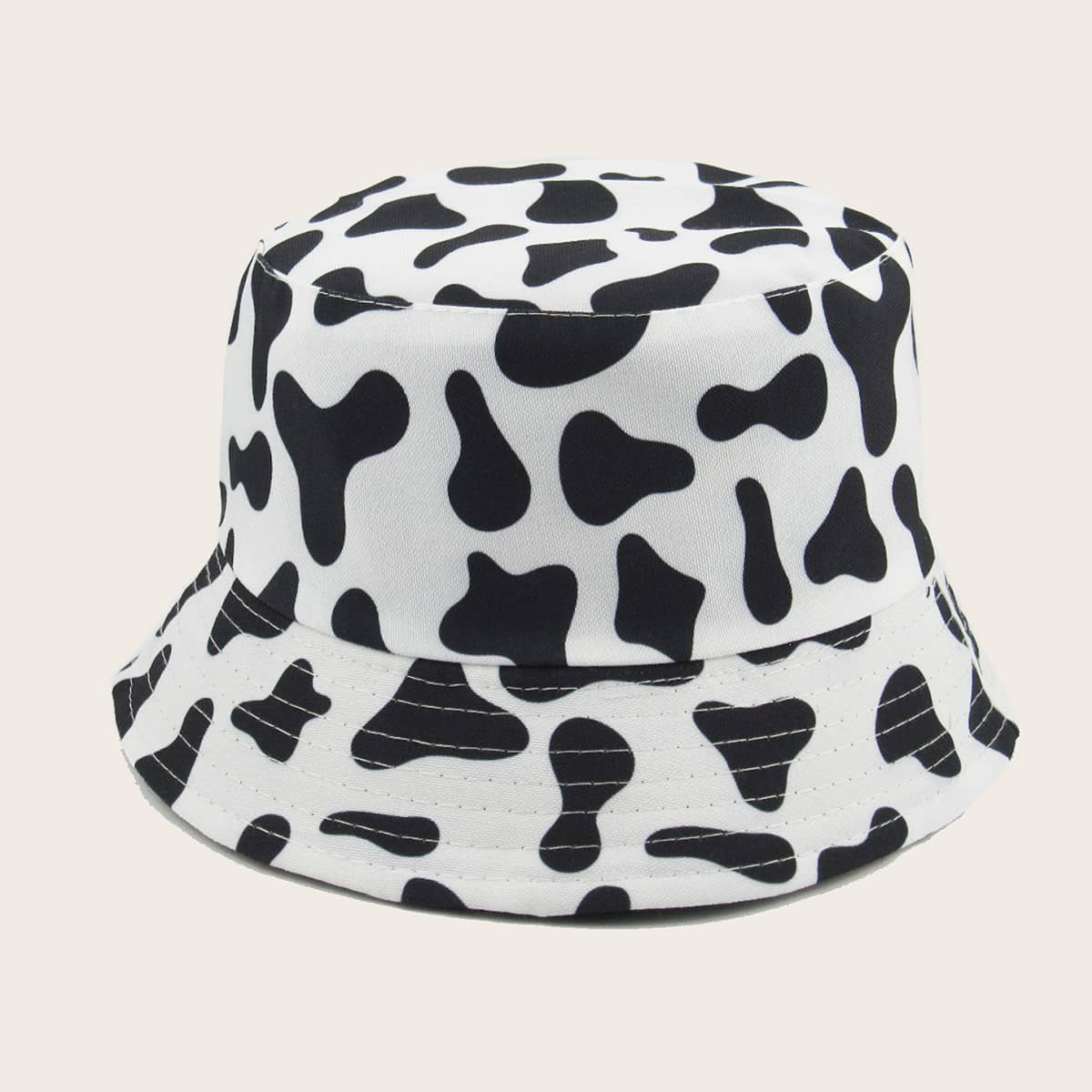 

Graphic Bucket Hat, Black and white