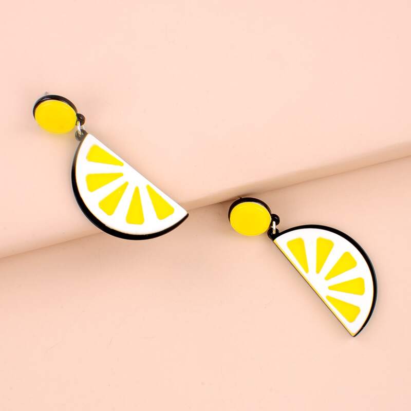 

Fruit Drop Earrings, Multicolor