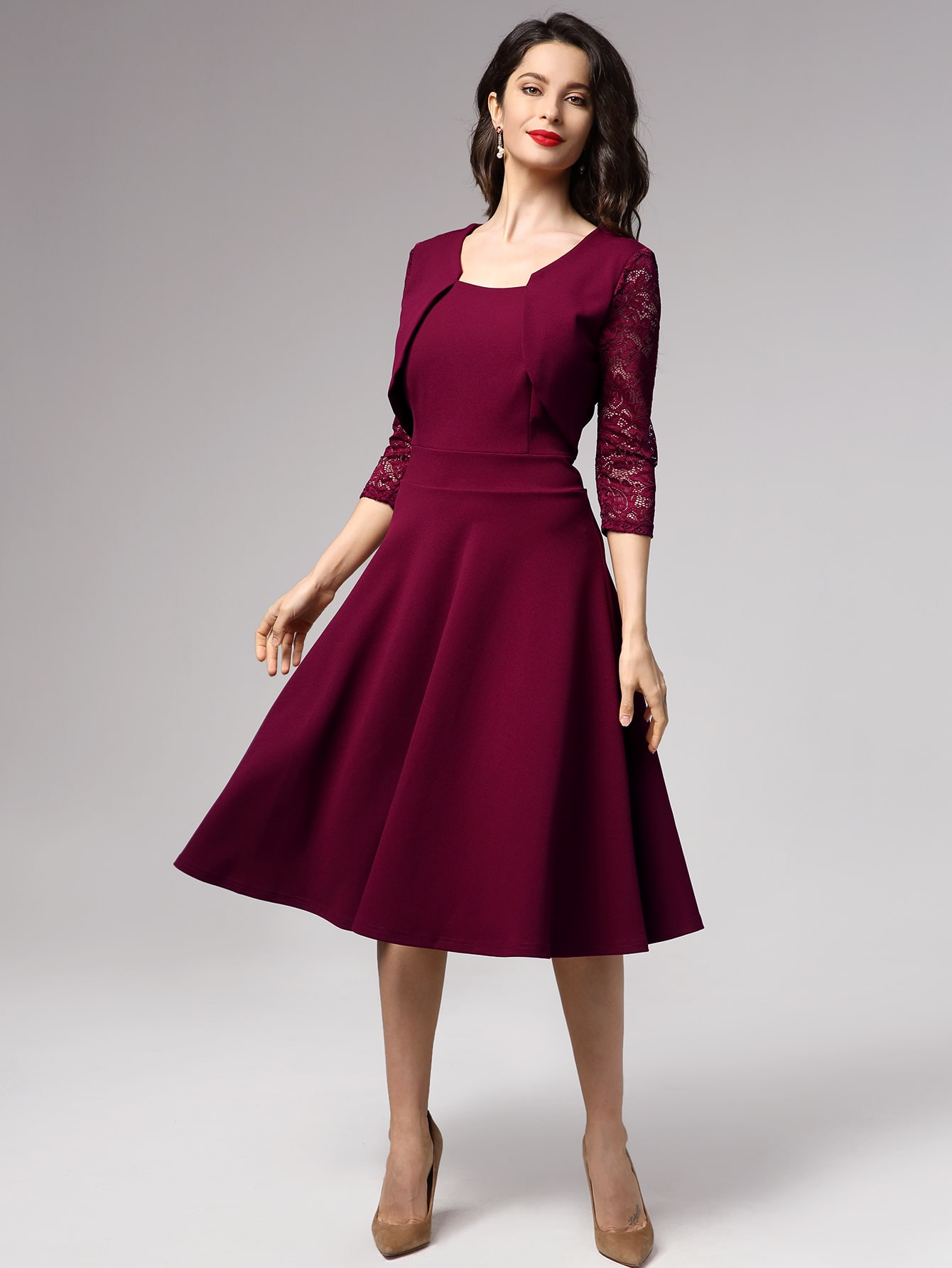 shrug dress
