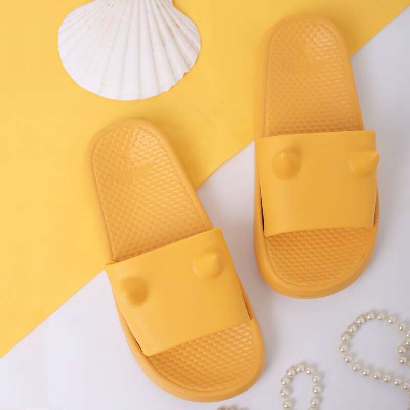 

Minimalist Non-slip Sliders, Yellow