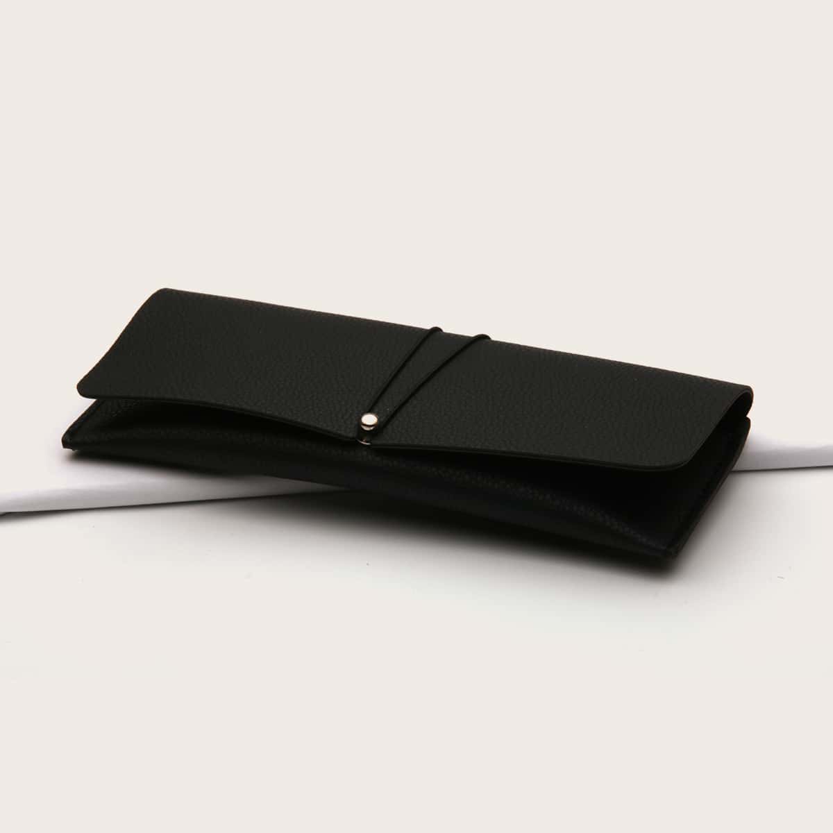 

Plain Glasses Case, Black
