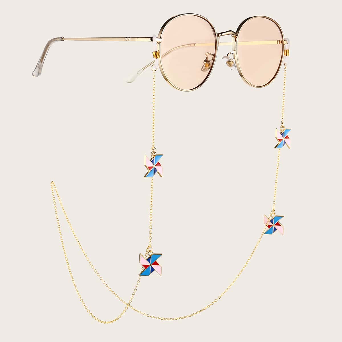 

Windmill Decor Glasses Chain, Gold