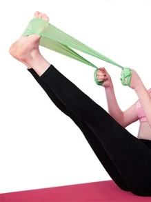 Solid Resistance Pull Band - Green - View 6