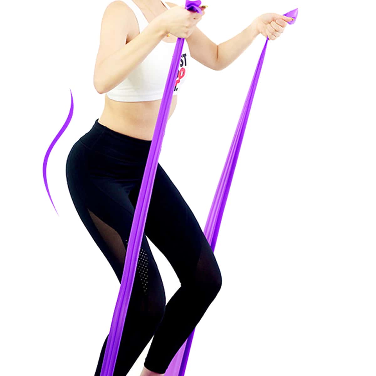 

Solid Resistance Pull Band, Purple
