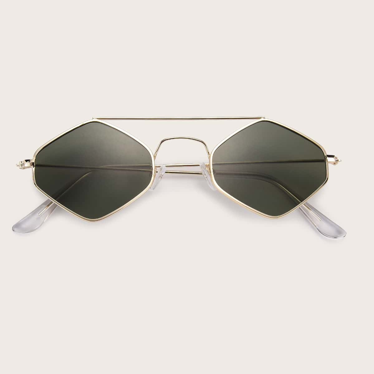 

Guys Flat Top Sunglasses, Black