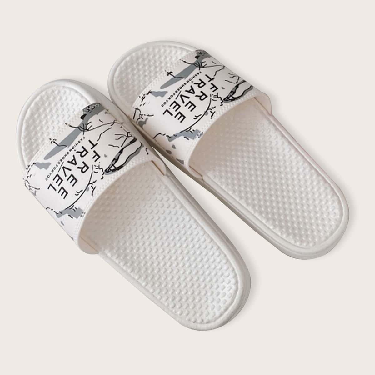 

Letter Graphic Non-slip Sliders