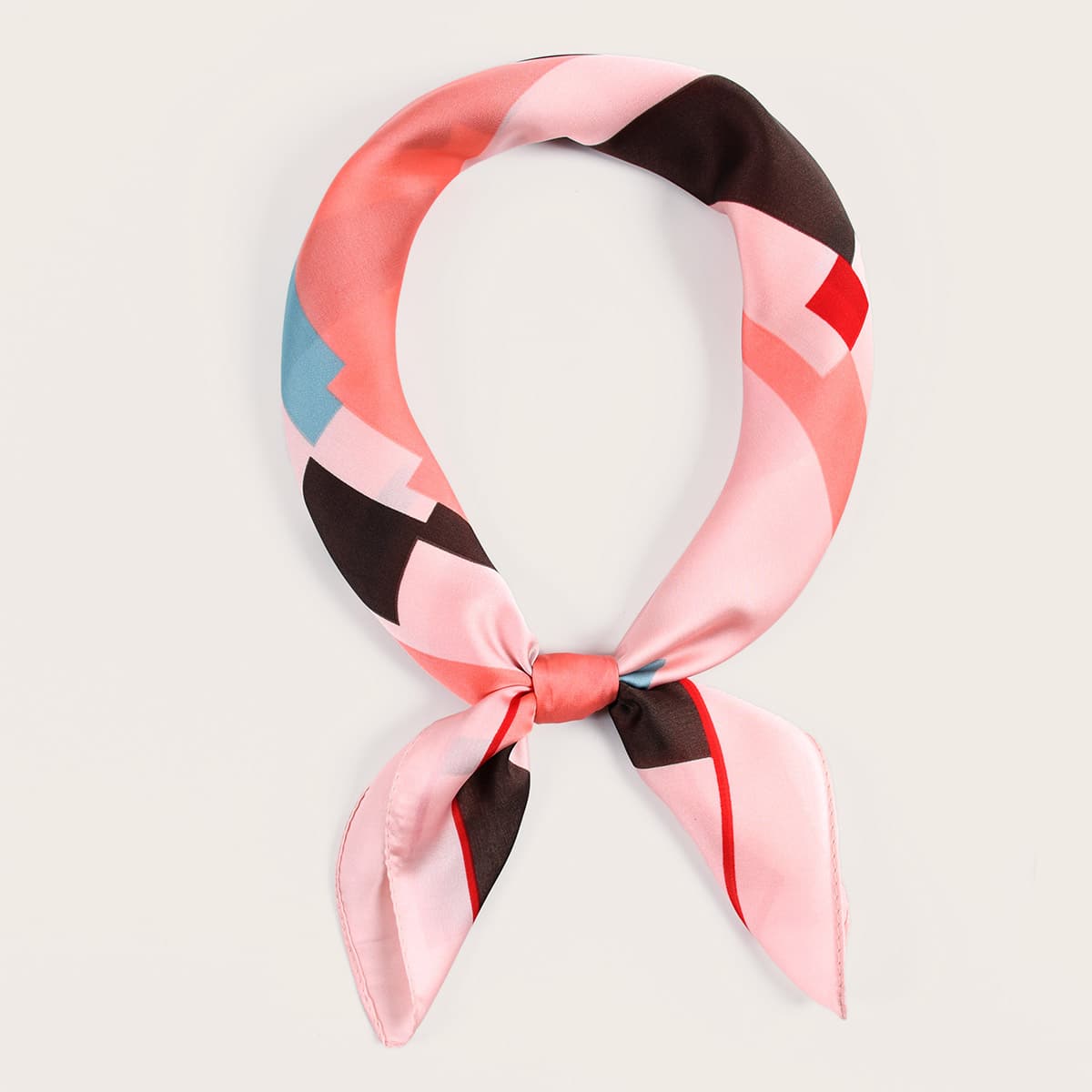 

Geo Pattern Bandana, Pink