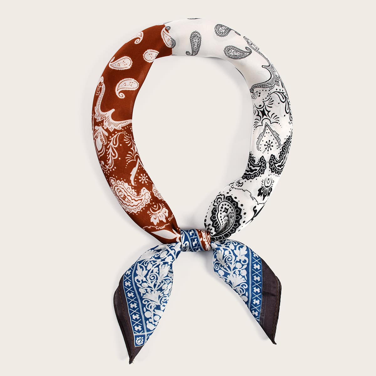 

Paisley Pattern Bandana, Multicolor