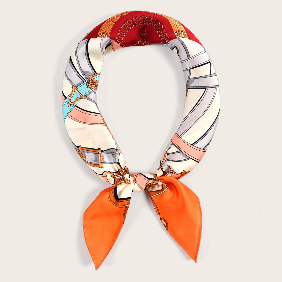 

Belt Pattern Bandana, Multicolor