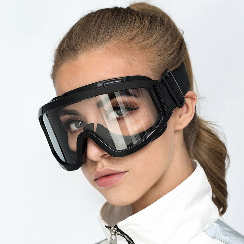

Flat Top Shield Goggle Glasses