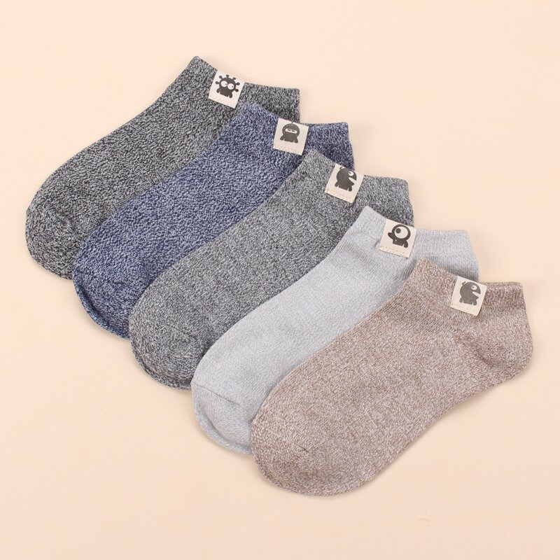 

5pairs Cartoon Graphic Socks, Multicolor