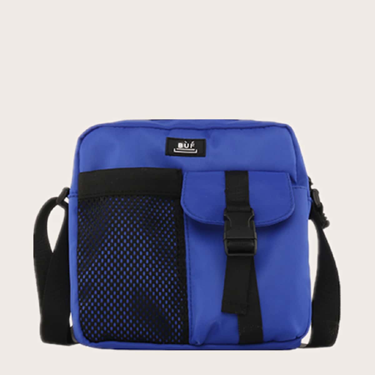 

Guys Pocket Front Crossbody Bag, Blue