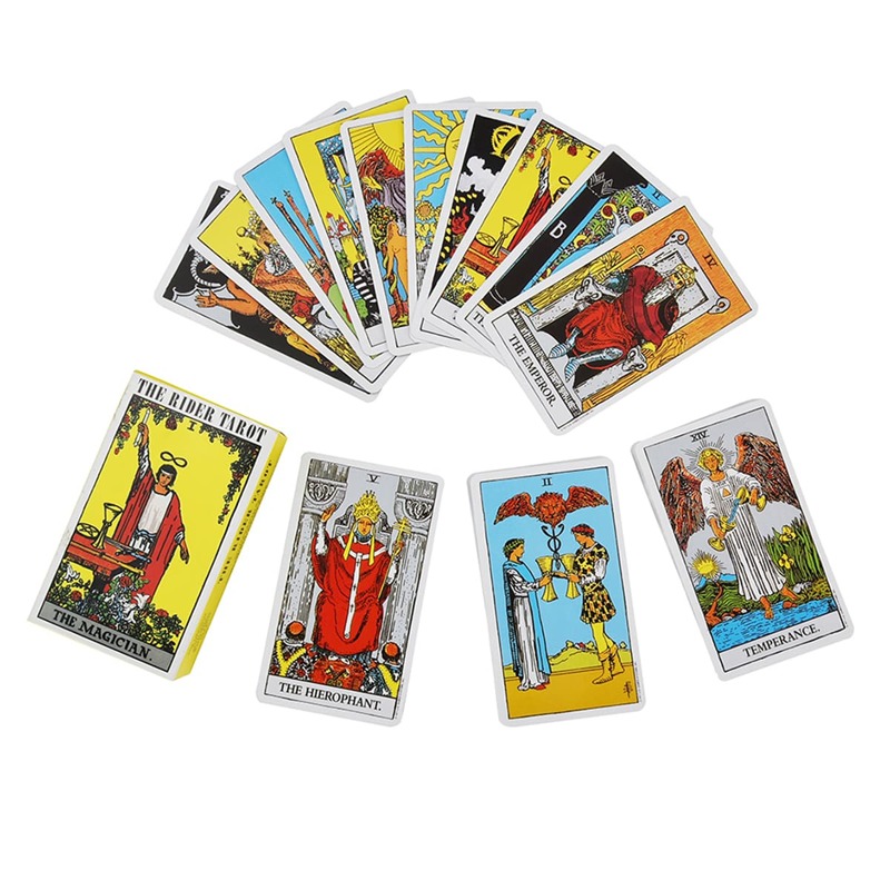 

1box Figure Graphic Tarot Card, Multicolor