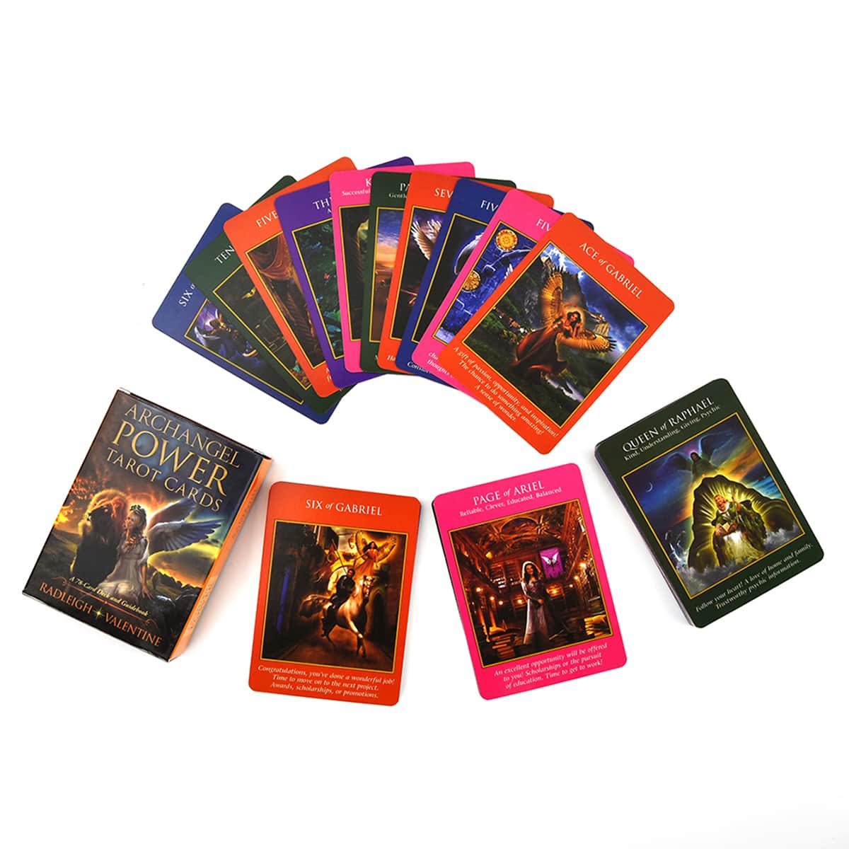 

1box Figure Graphic Tarot Card, Multicolor