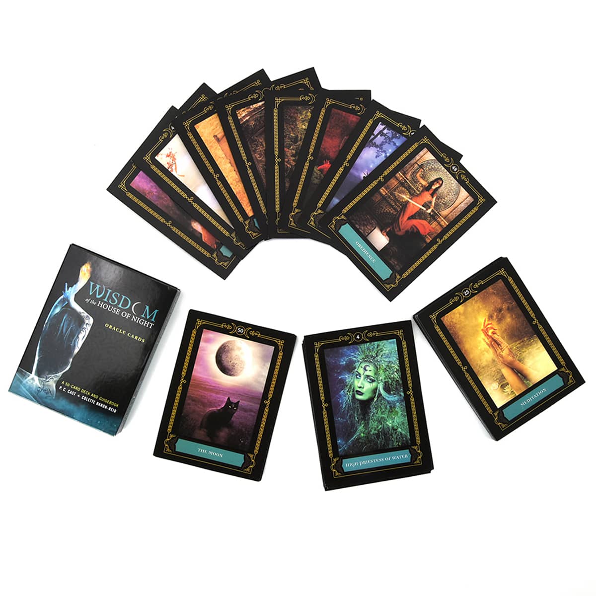 

1box Figure Graphic Tarot Card, Multicolor