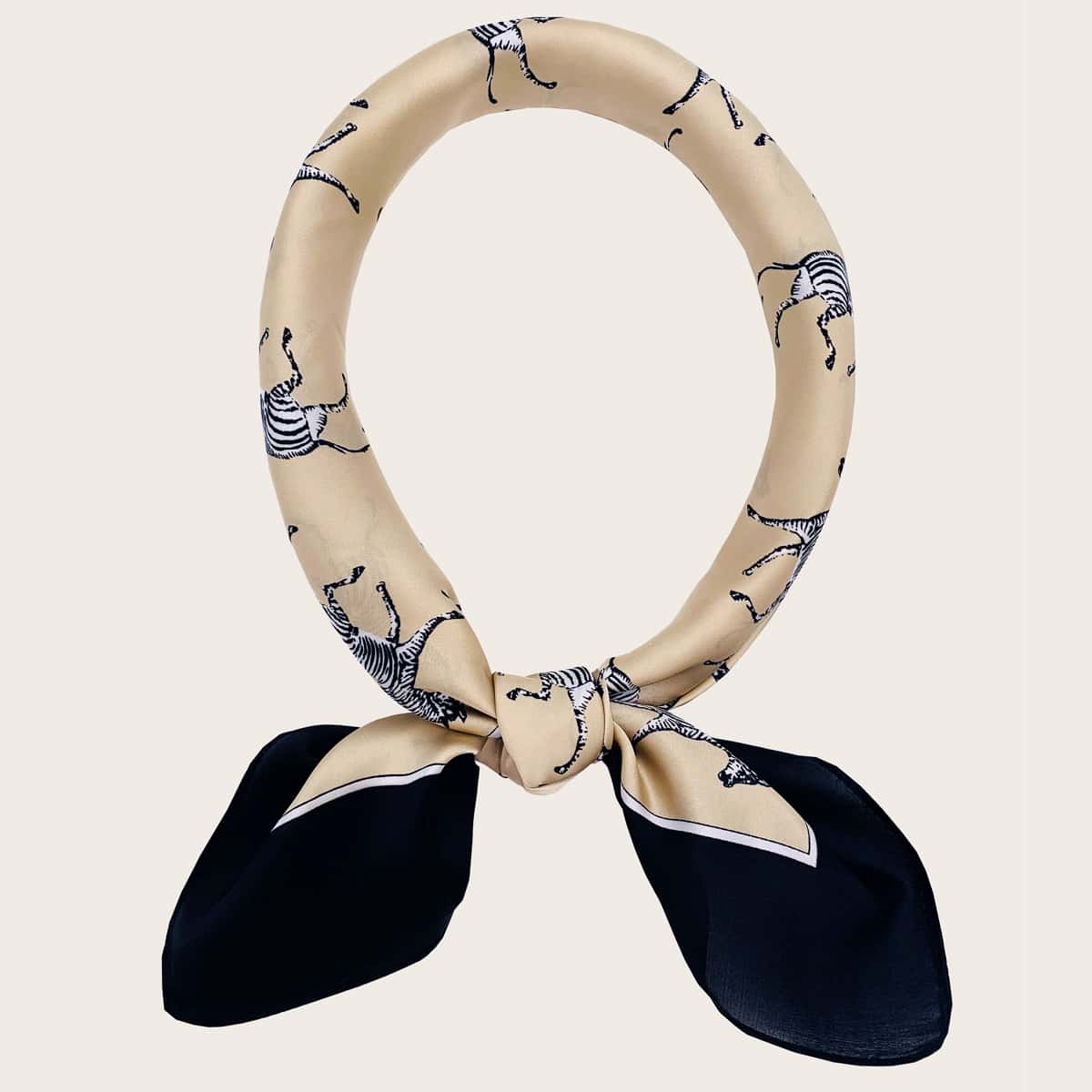 

Zebra Pattern Bandana, Multicolor