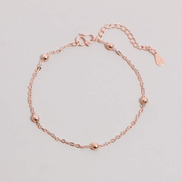 

Simple Chain Bracelet, Gold